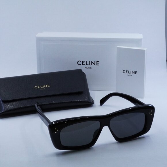 Final Price! Celine CL40259I 01A Black Grey Sunglasses - Picture 9 of 10